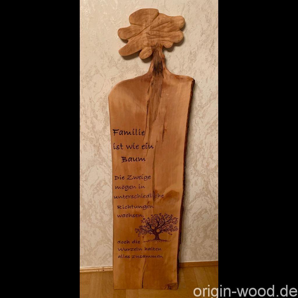 Familie Holzschild