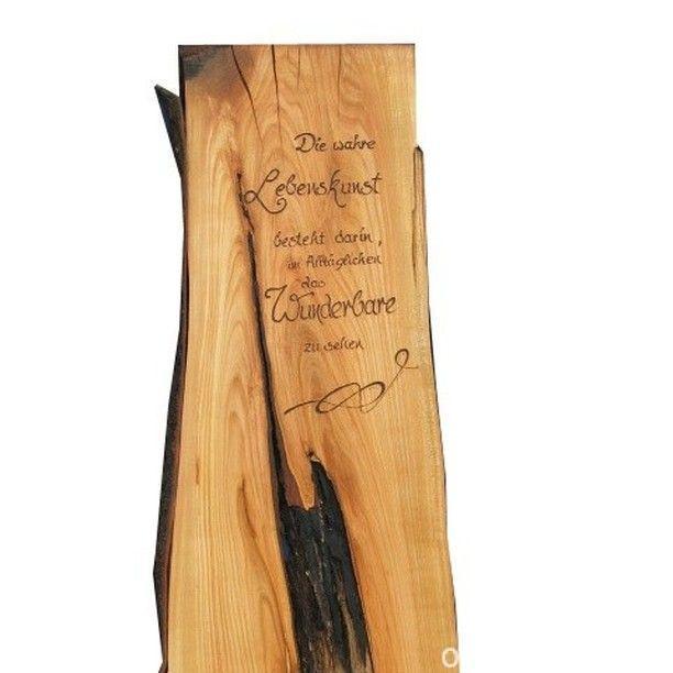 Lebenskunst Holzschild