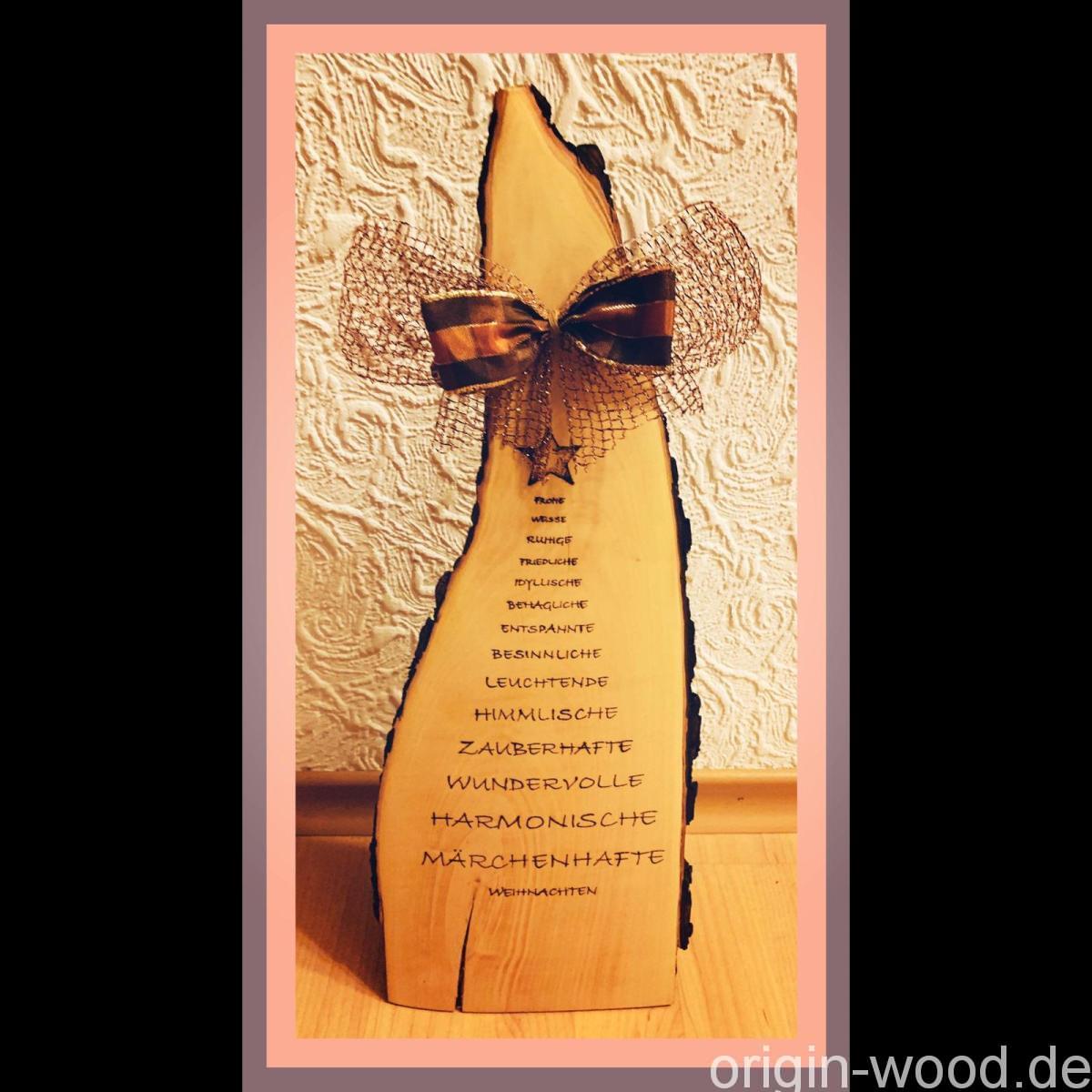 Weihnachten Holzschild